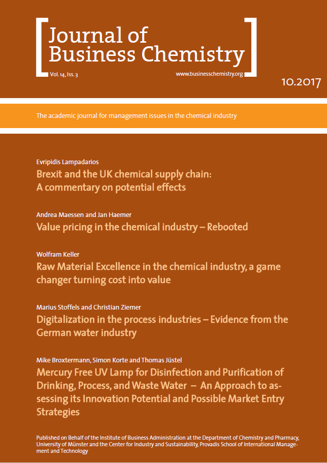 Journal of Business Chemistry October 2017