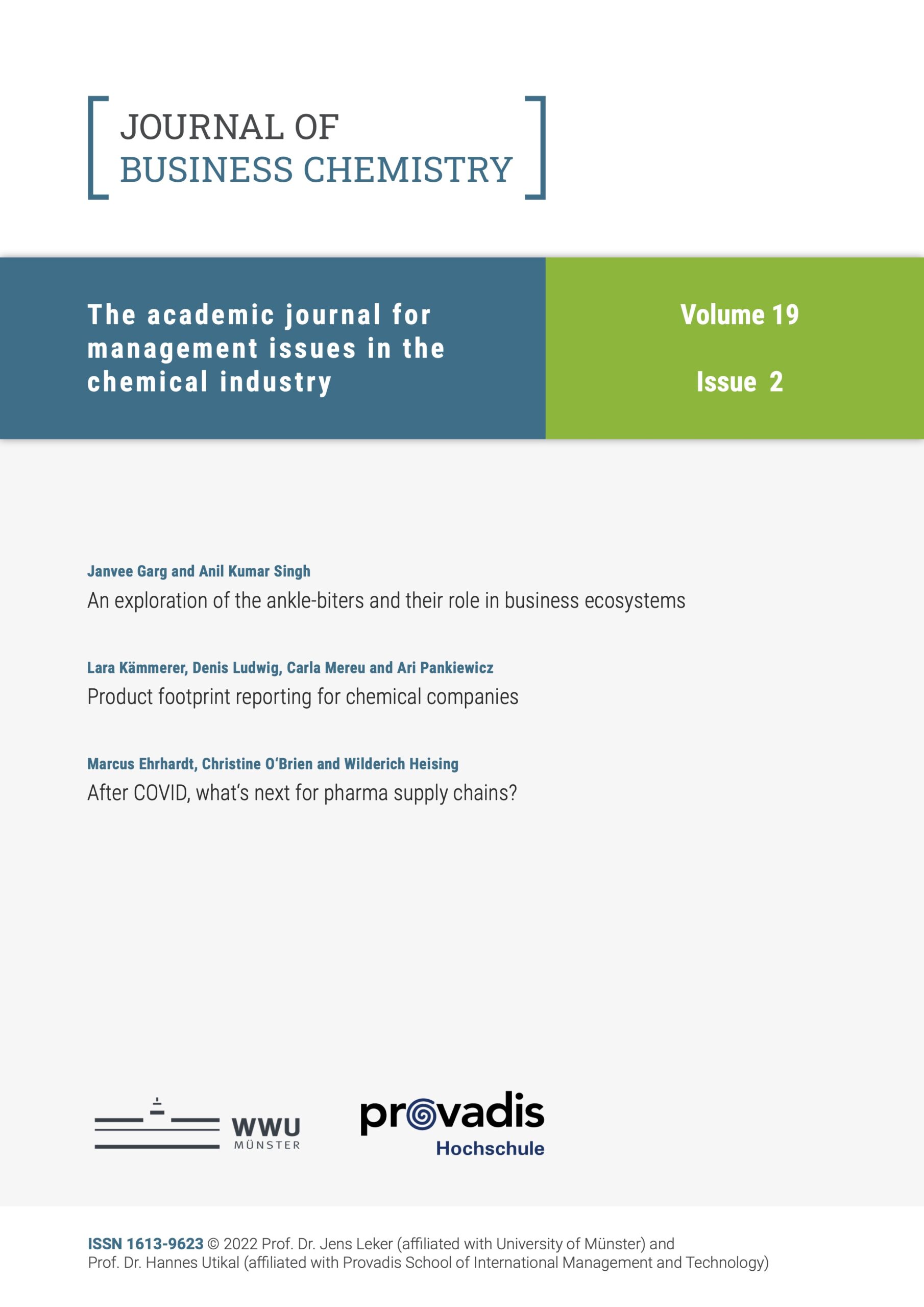 Journal of Business Chemistry June 2022