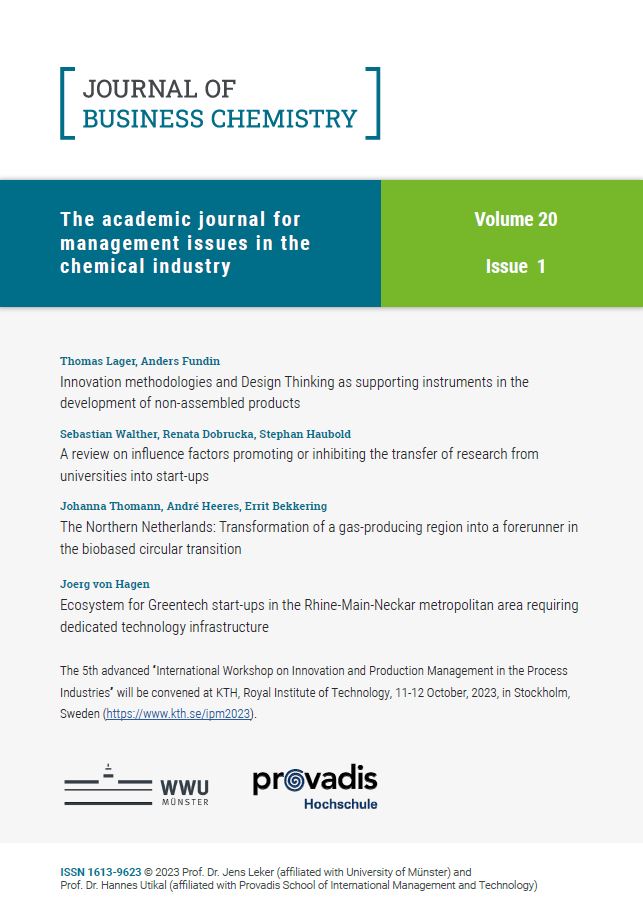Journal of Business Chemistry February 2023