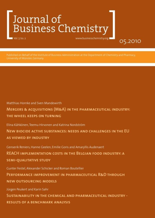 Journal of Business Chemistry May 2010