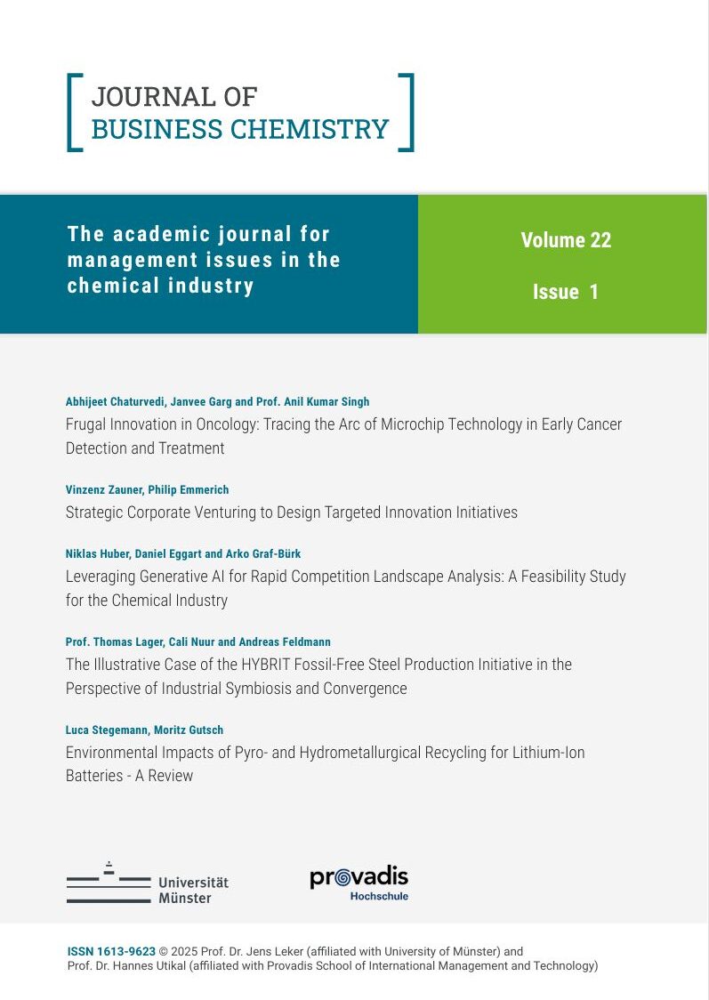Journal of Business Chemistry February 2025