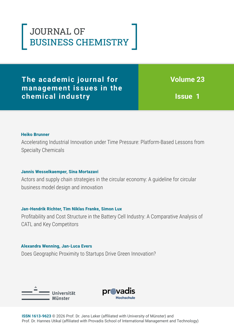 Journal of Business Chemistry February 2026